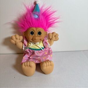 Vintage Happy Birthday Trolls doll